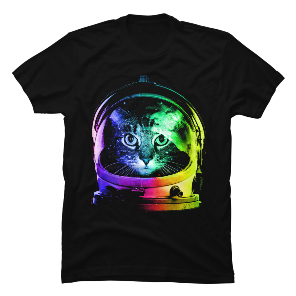 astronaut cat shirt